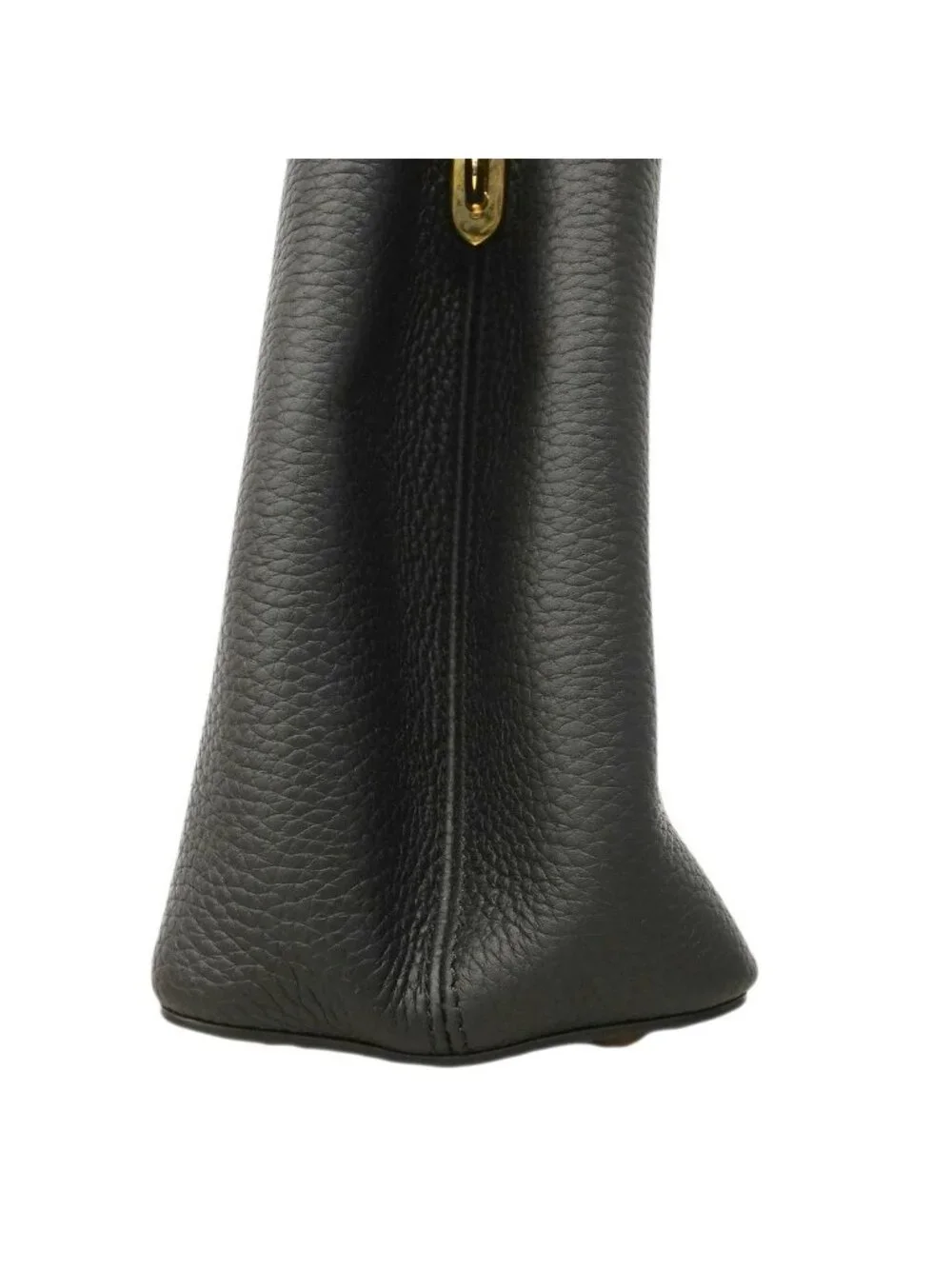 Louis Vuitton Handbag Taurillon Capucines MM Black 2-Way